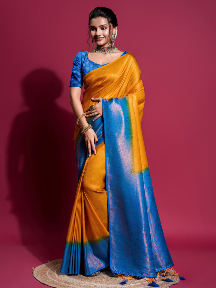 Woven Design Art Silk Saree