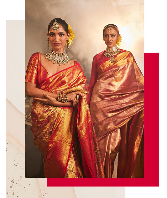 Meena bazaar banarasi sarees discount