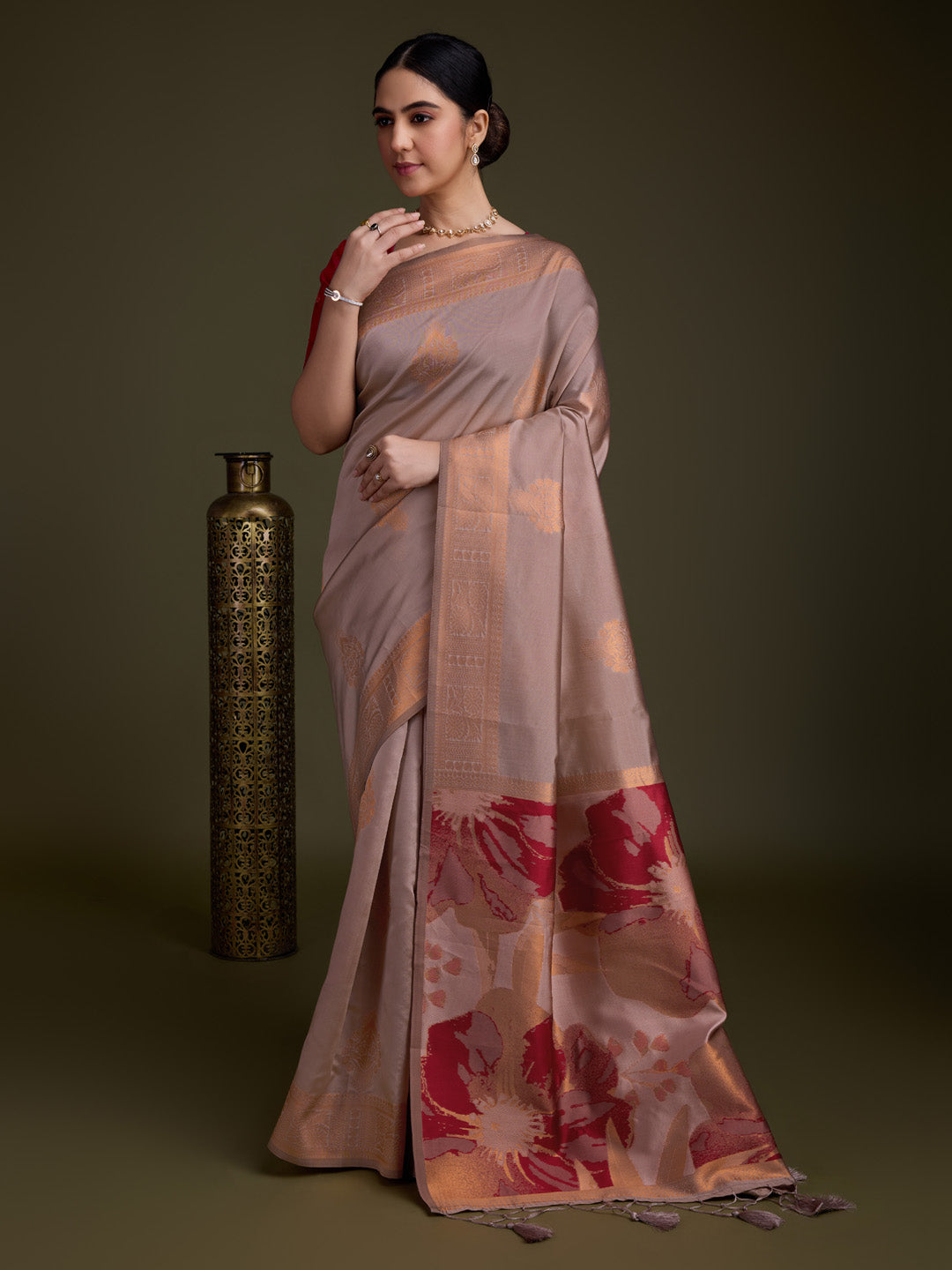 Woven Design Art Silk Saree
