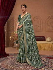 Patola Printed Art Silk Saree