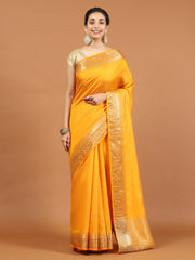 Zari Jaal Woven Art Silk Saree