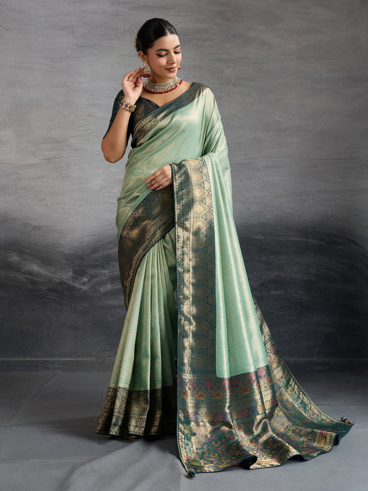 Woven Design Kanjivaram Silk Saree