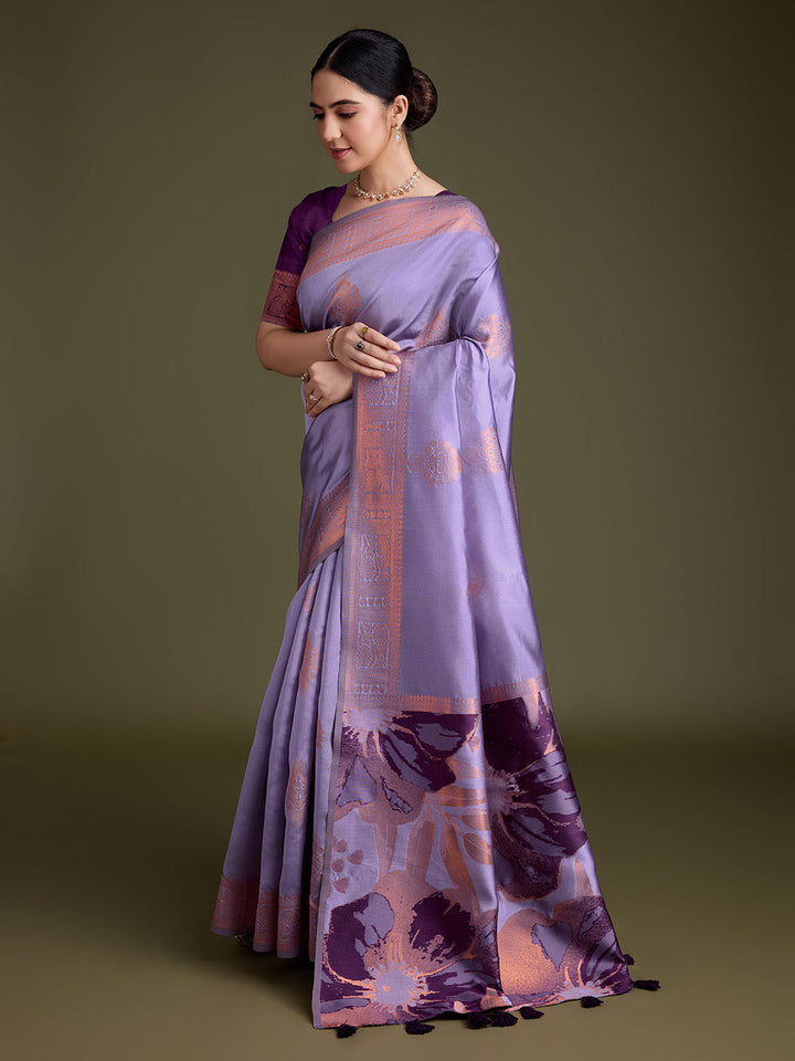Woven Design Art Silk Saree