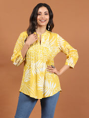 Printed Cotton Blend Kurta