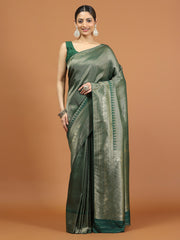 Zari Border Woven Art Silk Saree