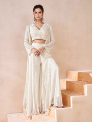 Embroidered Art Slik Suit With Pant & Dupatta