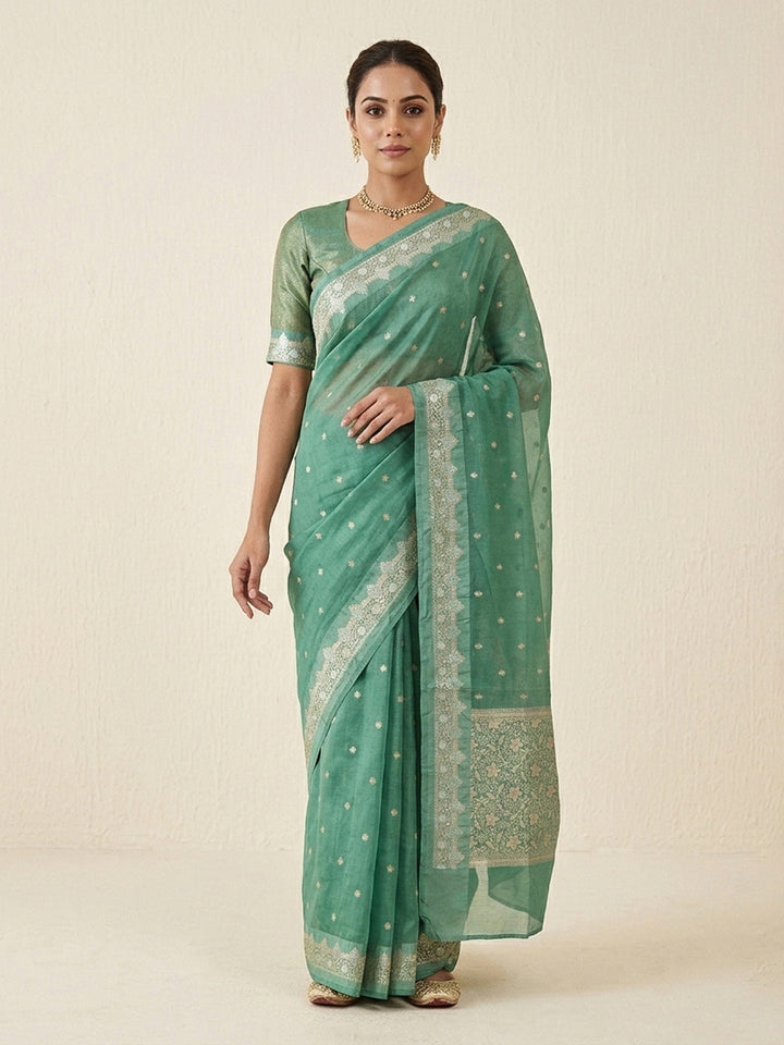 Zari Woven Art Silk Saree