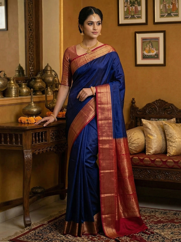 Woven Design Art Silk Saree
