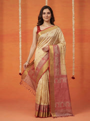 Woven Design Art Silk Saree