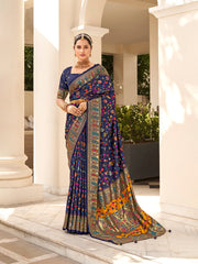 Wovan Degisn Art Silk Saree