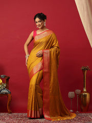 Woven Design Art Silk Saree
