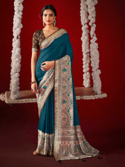 Printed Crepe Saree