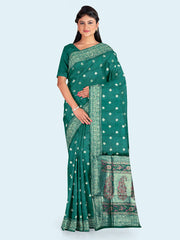 Zari Booti Art Silk Woven Saree