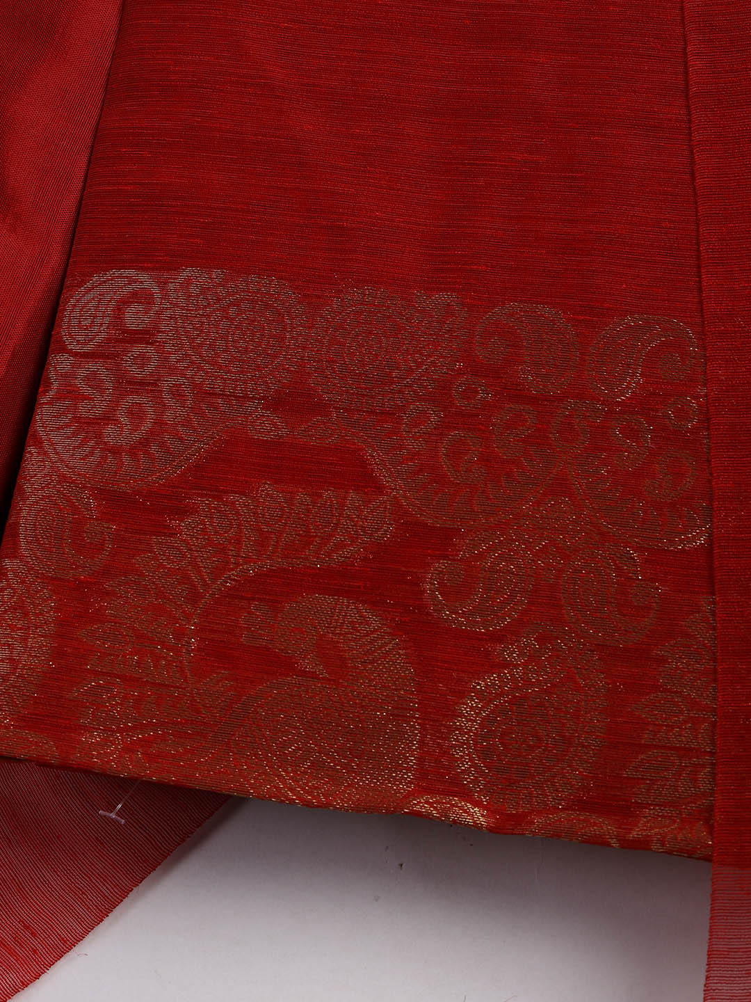 Woven Chanderi Unstitched Suit Piece With Dupatta