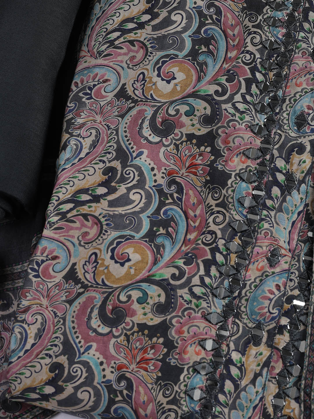 Printed Muslin Unstitched Suit Piece With Dupatta