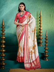 Digital Printed Georgette Saree