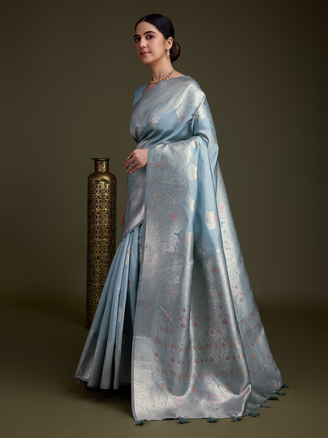 Woven Design Art Silk Saree