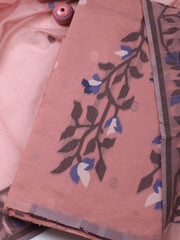 Jamdani Chanderi Unstitched Suit Piece With Dupatta
