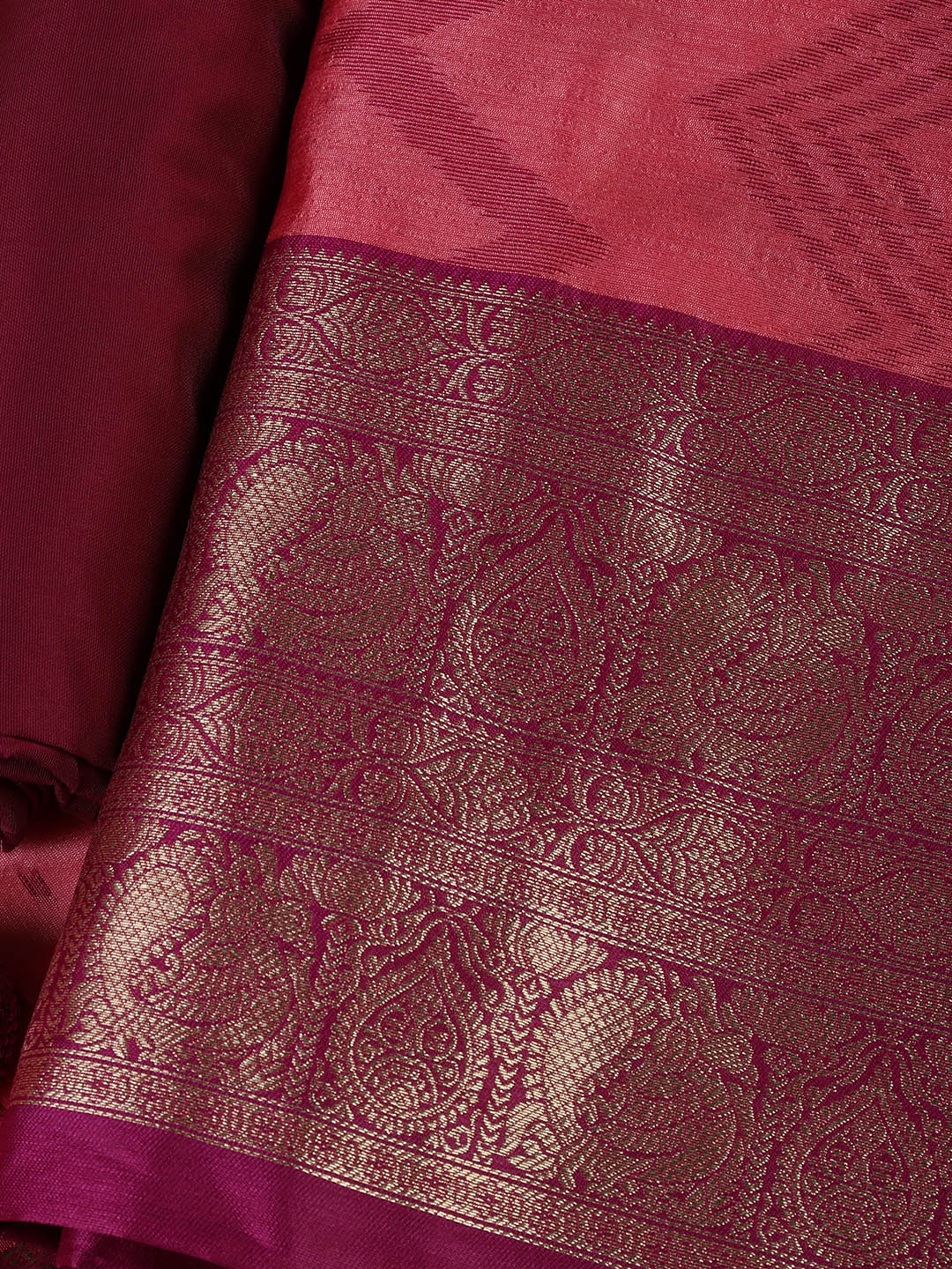 Woven Chanderi Unstitched Suit With Dupatta