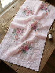 Embroidered Georgette Unstitched Suit With Pant