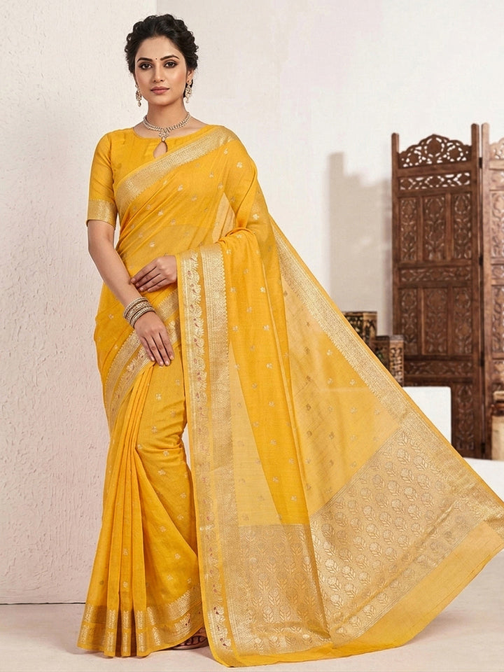 Zari Woven Art Silk Saree