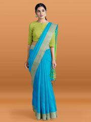 Zari Border Woven Art Silk Saree