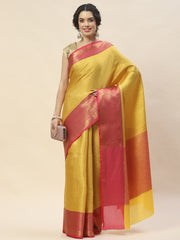 Zari Jaal Woven Cotton Saree