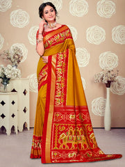 Printed Art Silk Saree