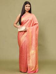 Zari Jaal Woven Handloom Saree