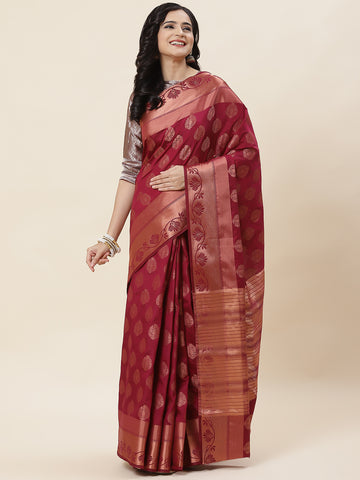 Zari Border Woven Handloom Saree