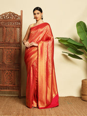 Embroidered Art Silk Saree