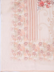 Printed Linen Unstitched Suit With Dupatta