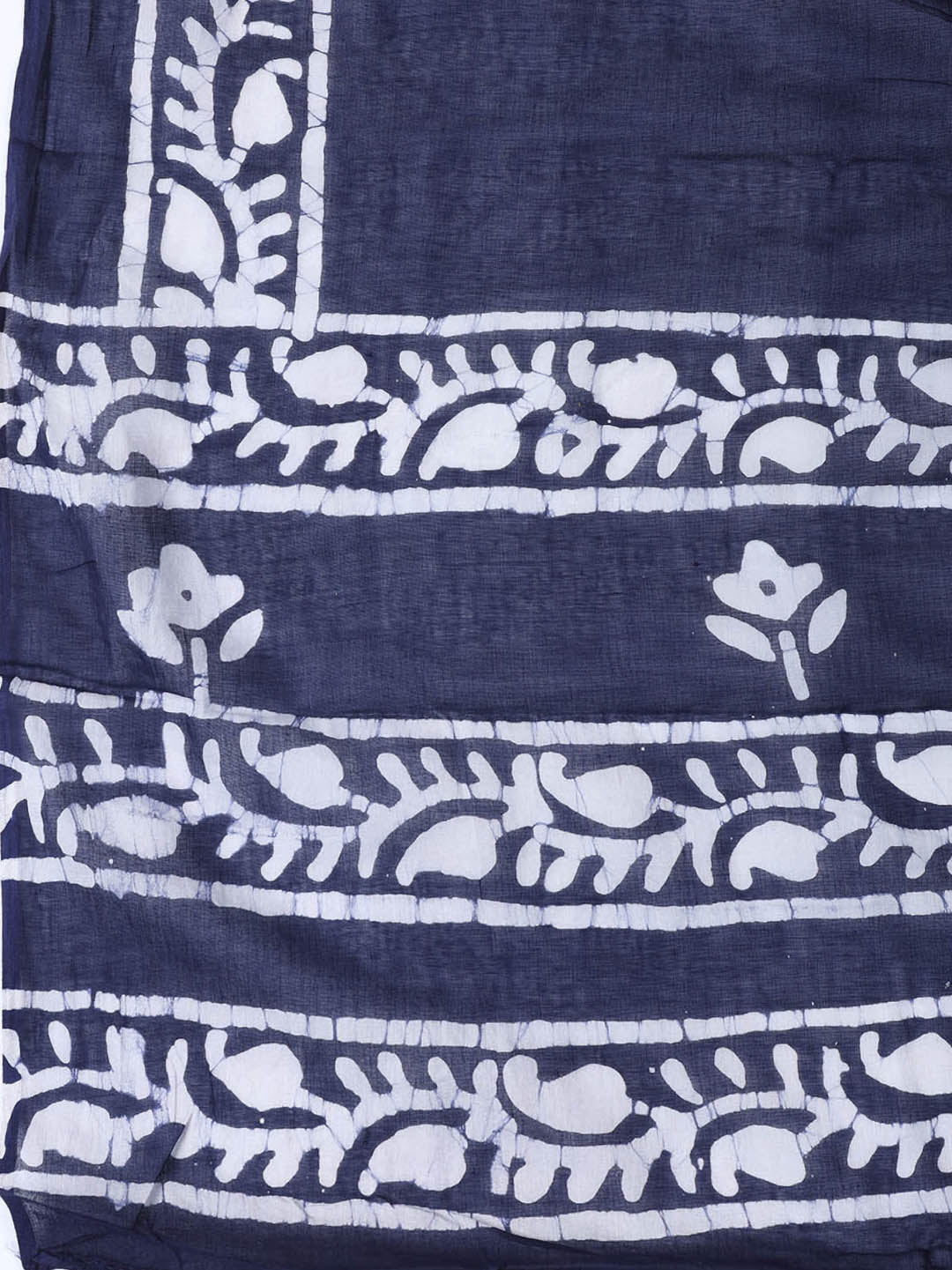 Printed Cotton Blend Unstitched Suit With Dupatta
