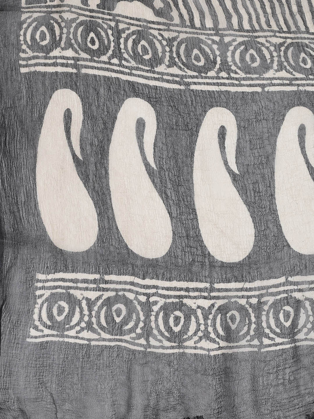 Printed Cotton Blend Unstitched Suit With Dupatta