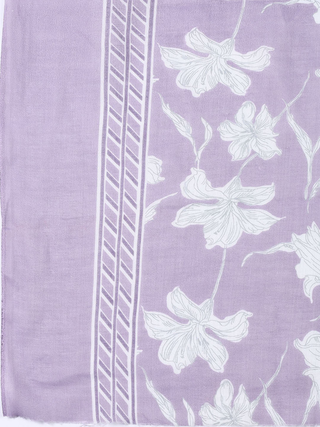 Neck Patti Cotton Blend Unstitched Suit With Dupatta