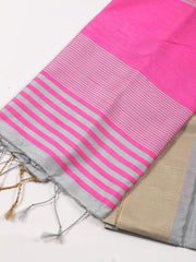 Zari Border Woven Handloom Saree