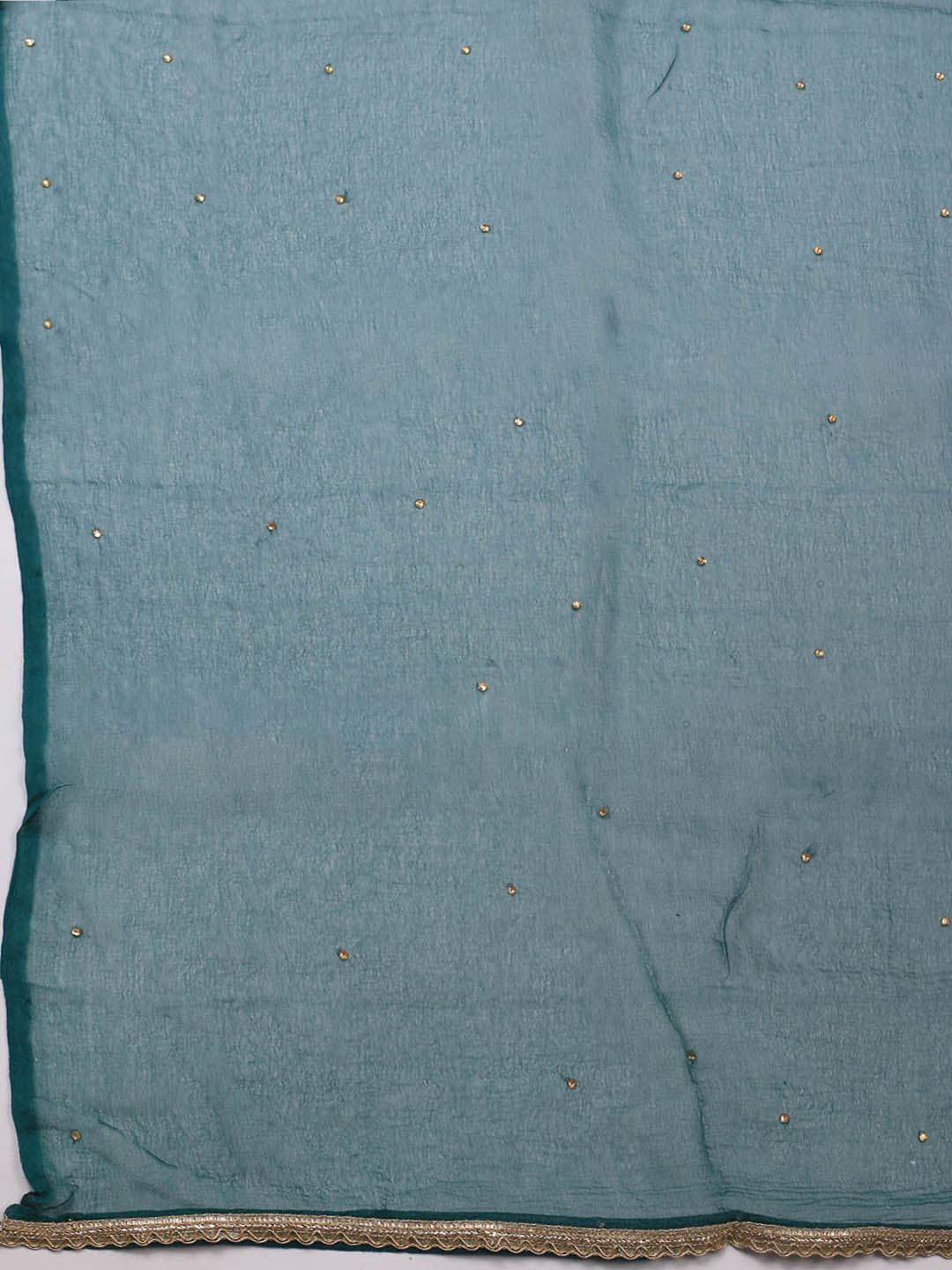 Woven Work Chanderi Unstitched Suit With Dupatta