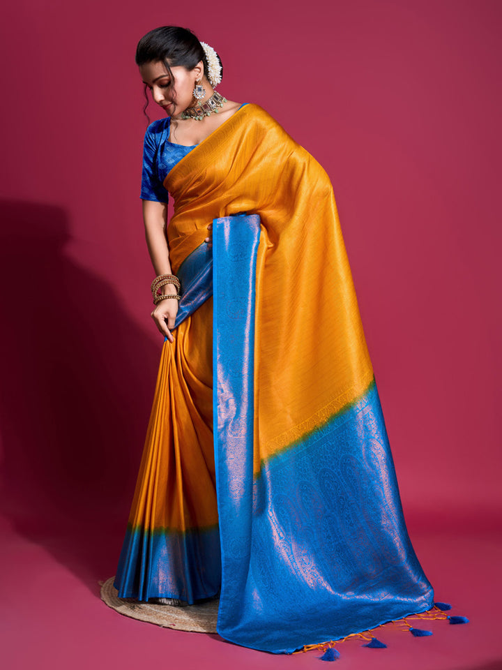 Woven Design Art Silk Saree