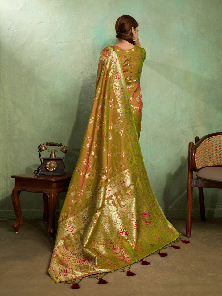 Woven Design Art Silk Saree