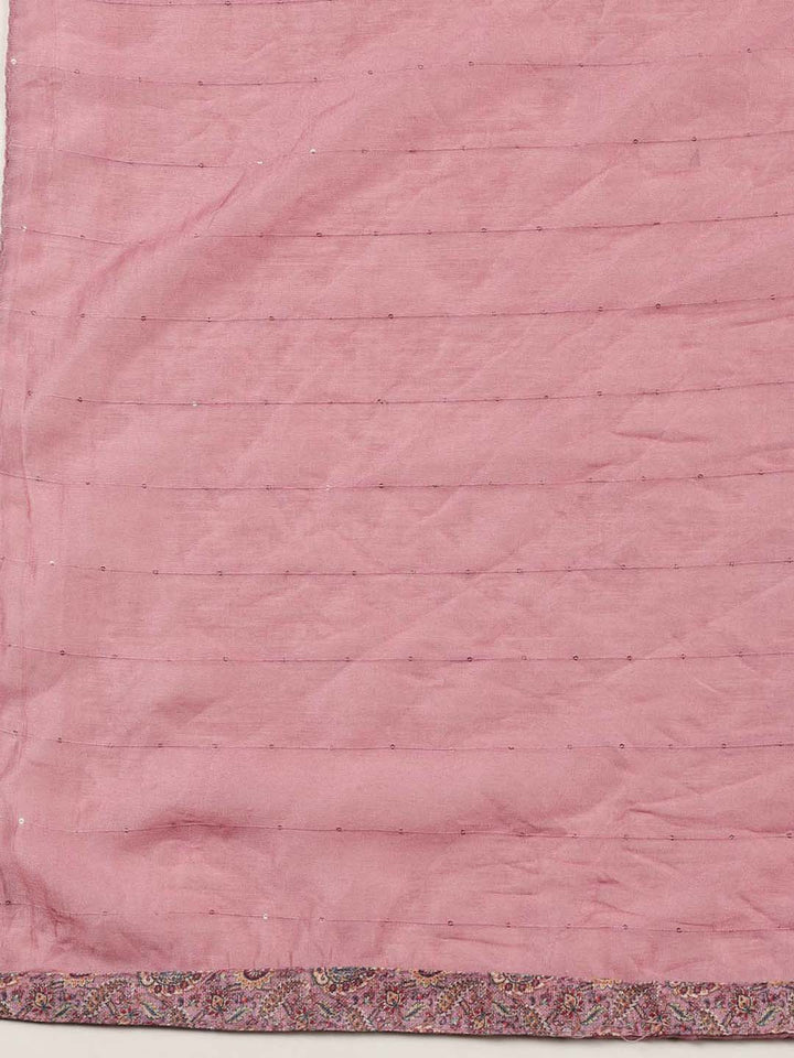 Neck Embroidery Cotton Blend Unstitched Suit Piece With Dupatta