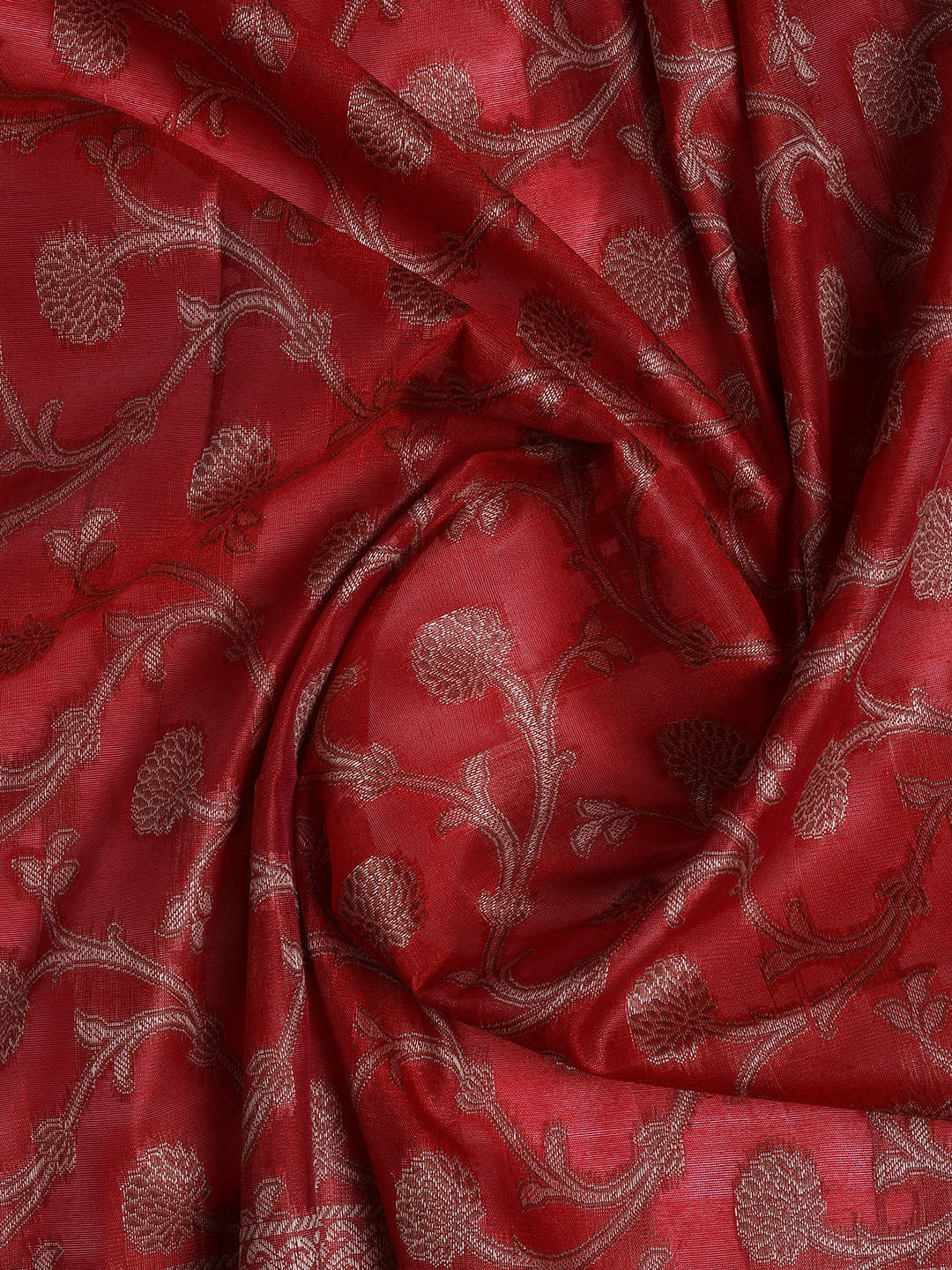 Banarasi Chanderi Unstitched Suit With Dupatta