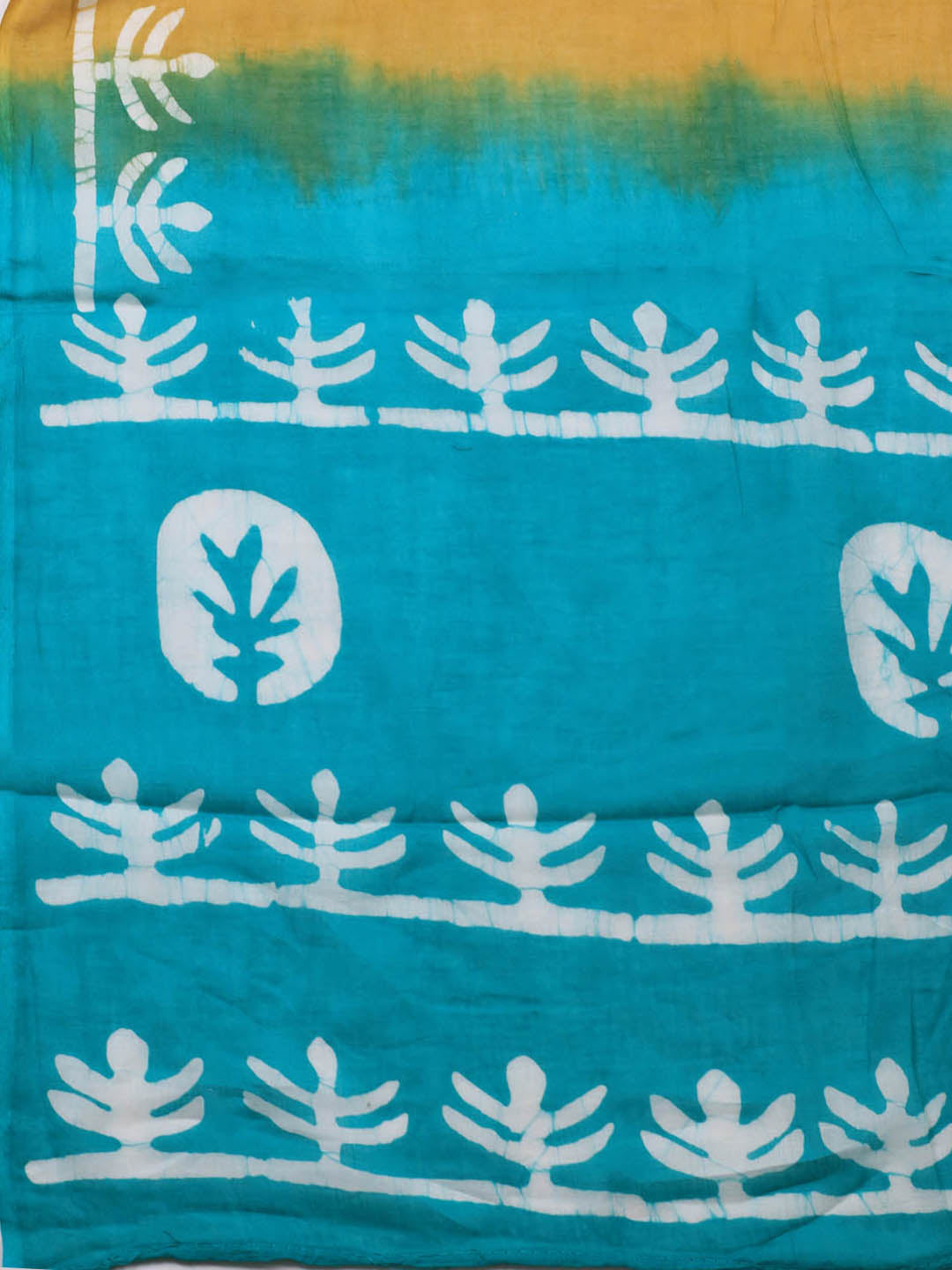 Printed Cotton Blend Unstitched Suit With Dupatta
