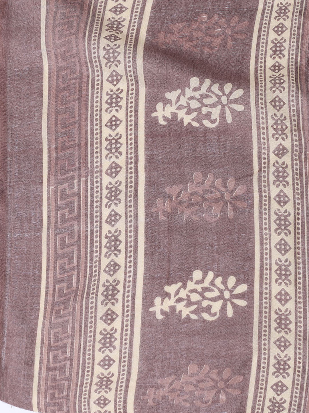 Neck Patti Cotton Blend Unstitched Suit With Dupatta