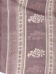Neck Patti Cotton Blend Unstitched Suit With Dupatta