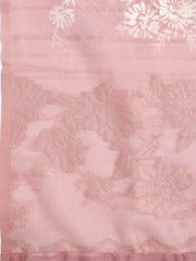 Printed Linen Unstitched Suit Piece With Dupatta