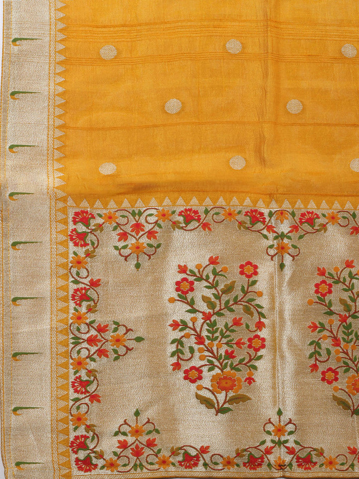 Neck Embroidery Tissue Unstitched Suit Piece With Dupatta