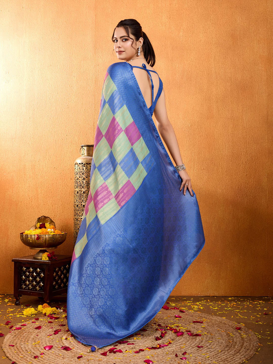 Printed Art Silk Saree