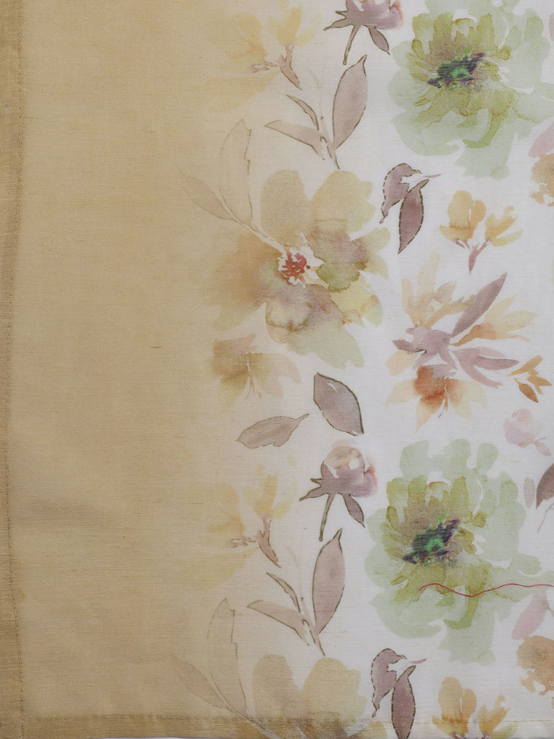 Printed Linen Unstitched Suit Piece With Dupatta