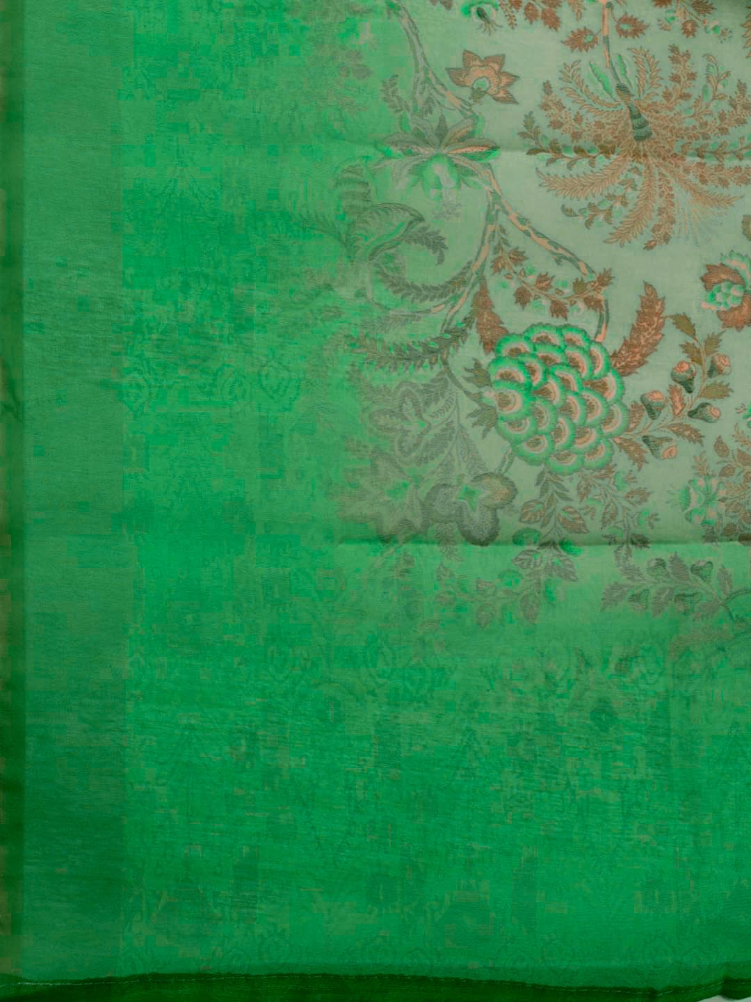 Embroidered Chanderi Unstitched Suit Piece With Dupatta