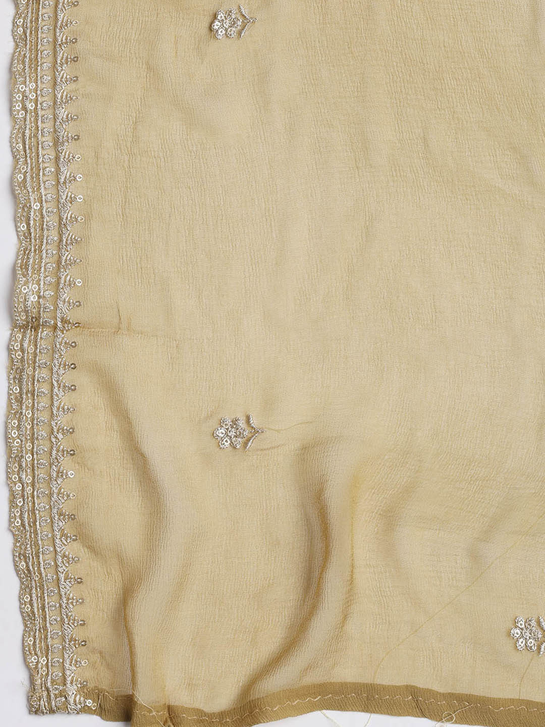 Embroidered Muslin Unstitched Suit With Dupatta